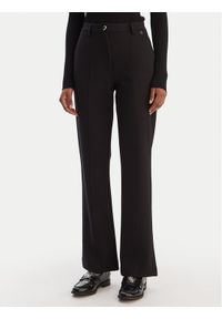 Guess Spodnie materiałowe W6RB11 KCMU2 Czarny Straight Leg. Kolor: czarny. Materiał: syntetyk #1