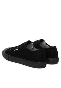 Calvin Klein Trampki Vulc Laceup Cv HM0HM02121 Czarny. Kolor: czarny. Materiał: materiał #2