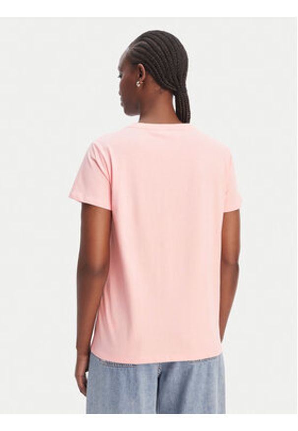Liu Jo Sport T-Shirt TA6252 JS923 Różowy Regular Fit. Kolor: różowy. Materiał: bawełna. Styl: sportowy