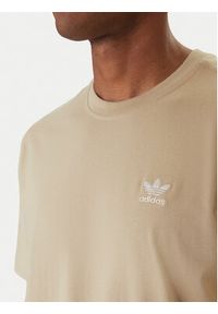 Adidas - adidas T-Shirt Trefoil Essentials KE1189 Beżowy Regular Fit. Kolor: beżowy. Materiał: bawełna #2
