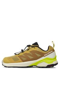 salomon - Salomon Buty do biegania X-Adventure L47451300 Khaki. Kolor: brązowy. Materiał: materiał