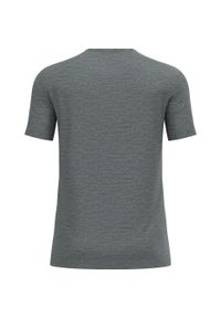 Odlo - Koszulka z krótkim rękawem męska ODLO Merino 160 BL Top Crew Neck. Kolor: szary. Długość rękawa: krótki rękaw. Długość: krótkie