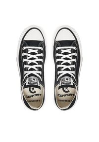 Converse Trampki Chuck Taylor All Star Lift Double Stack Platform A15490C Czarny. Kolor: czarny. Materiał: materiał. Obcas: na platformie #4