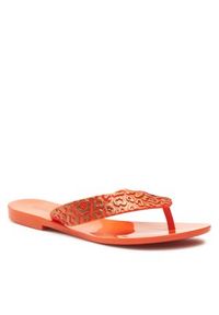 melissa - Melissa Japonki Savage Ad 33707 Pomarańczowy. Kolor: pomarańczowy