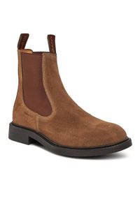 GANT - Gant Sztyblety Millbro Chelsea Boot 27633415 Khaki. Kolor: brązowy