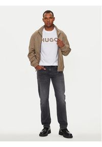 Hugo T-Shirt Dulivio_U243 50519724 Biały Regular Fit. Kolor: biały. Materiał: bawełna