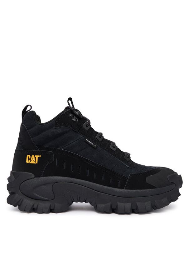 CAT Footwear Sneakersy Intruder Mid Wp P726385 Czarny. Kolor: czarny. Materiał: skóra, zamsz