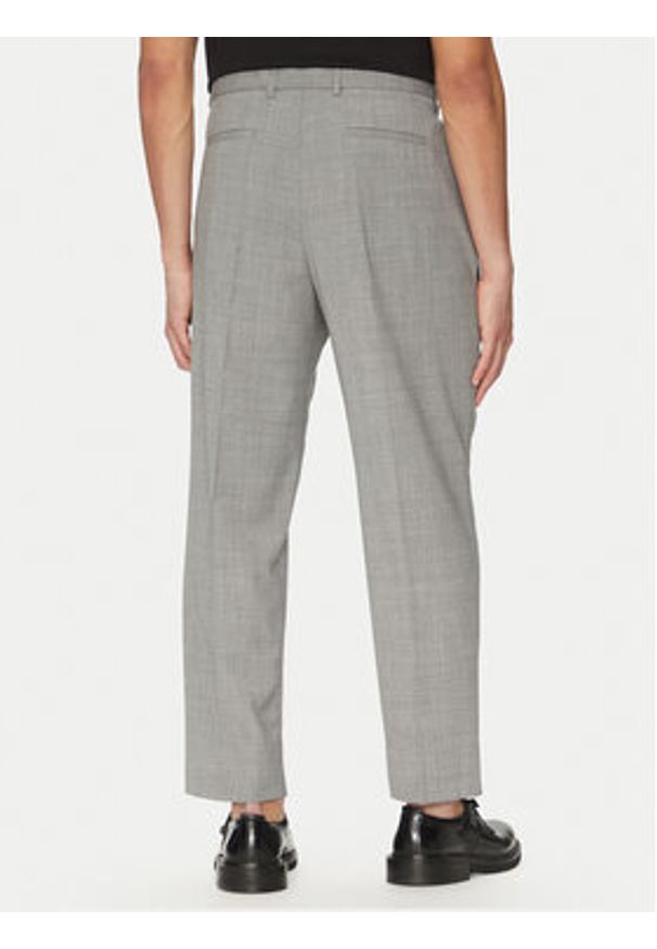 Liu Jo Spodnie materiałowe QA5091 T3991 Szary Regular Fit. Kolor: szary. Materiał: syntetyk