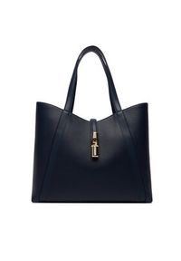 Furla Torebka Goccia L WB01788 BX3353 KH 4852S Granatowy. Kolor: niebieski. Materiał: skórzane #6