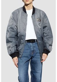 Diesel - DIESEL Czarny męski skórzany pasek B-1DR REV II, Rozmiar 90. Kolor: czarny. Materiał: skóra #4