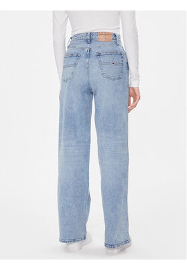Tommy Jeans Jeansy Claire Hgh Wd Ah5117 DW0DW17282 Niebieski Slim Fit. Kolor: niebieski