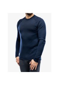 Bluza termoaktywna męska Houdini Desoli Thermal Crew. Kolor: niebieski. Sezon: zima. Sport: narciarstwo #1