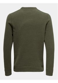 Only & Sons Sweter Ese 22023172 Zielony Regular Fit. Kolor: zielony. Materiał: syntetyk #8