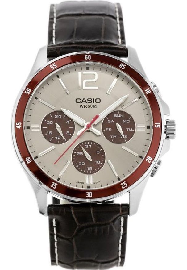 Zegarek Casio ZEGAREK MĘSKI CASIO MTP-1374L 7A1V (zd064c)