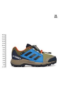 Adidas - adidas Trekkingi Terrex Gore-Tex JR9073 Khaki. Kolor: brązowy. Materiał: materiał. Technologia: Gore-Tex. Model: Adidas Terrex. Sport: turystyka piesza #5