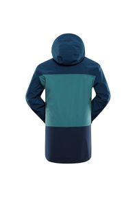 ALPINE PRO - Kurtka trekkingowa męska Alpine Pro Zarr wodoodporna. Kolor: niebieski