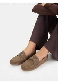 Badura Mokasyny C-ABBY-SW666 Beżowy. Kolor: beżowy. Materiał: zamsz, skóra #8