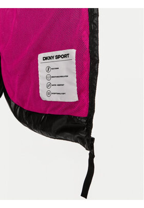 DKNY Sport Bezrękawnik DP4V3144 Czarny Regular Fit. Kolor: czarny. Materiał: syntetyk. Długość rękawa: bez rękawów. Styl: sportowy