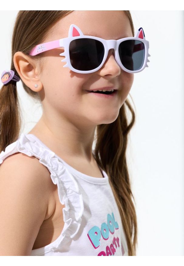 Sinsay - Okulary przeciwsłoneczne z motywem kota Gabby's Dollhouse - wielobarwny