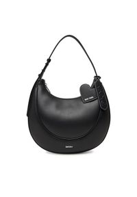 DKNY Torebka R513ZJ24 Czarny. Kolor: czarny. Materiał: skórzane