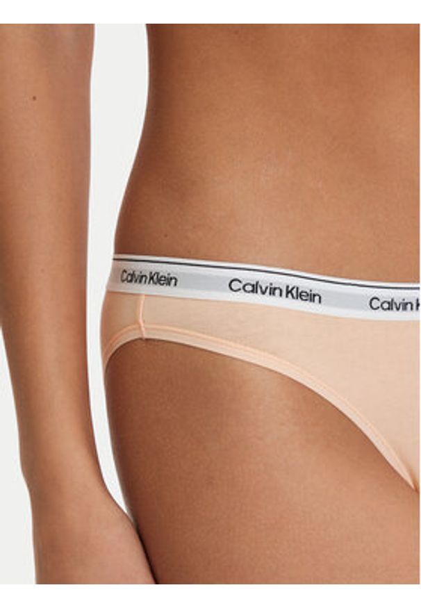 Calvin Klein Underwear Figi klasyczne 000QD5044E Pomarańczowy jasny. Kolor: pomarańczowy. Materiał: bawełna
