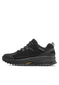 skechers - Skechers Sneakersy Road Sector 237219/BBK Czarny. Kolor: czarny. Materiał: nubuk, skóra #4