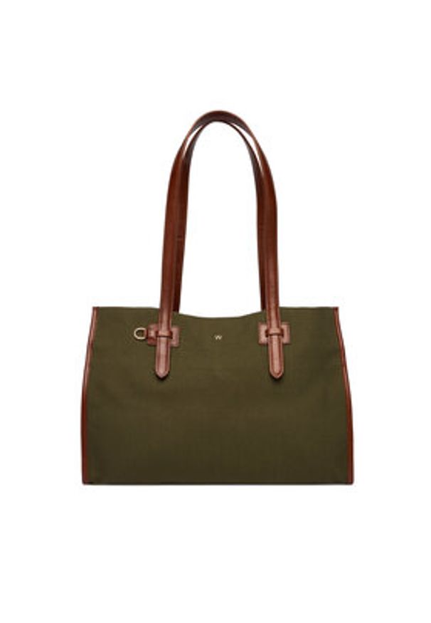 Weekend Max Mara Torebka 2615511064650 Khaki. Kolor: brązowy
