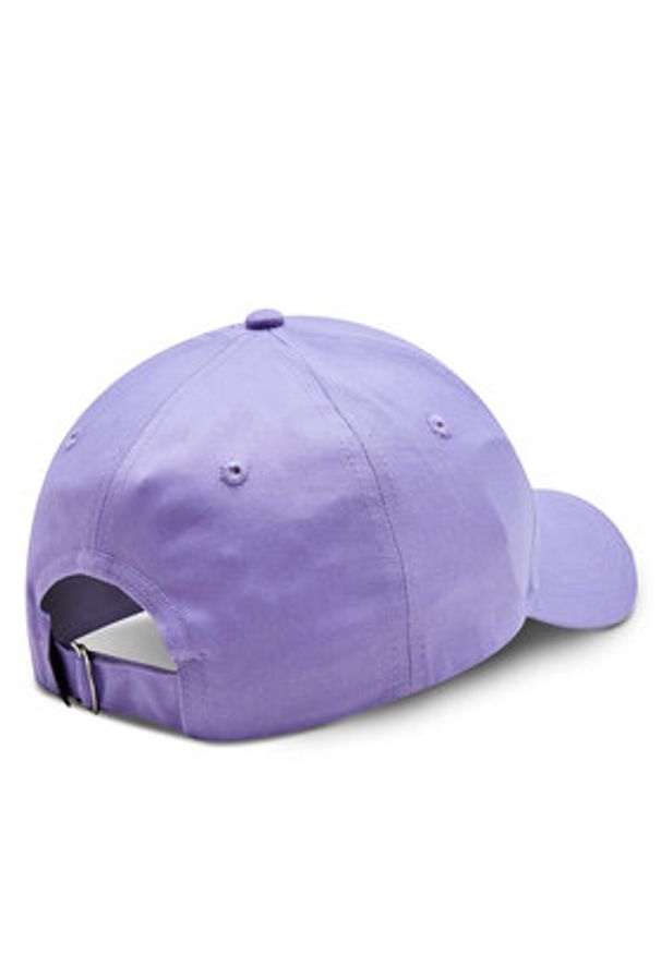 Calvin Klein Czapka z daszkiem Mono Logo Embro K60K612317 Fioletowy. Kolor: fioletowy. Materiał: bawełna