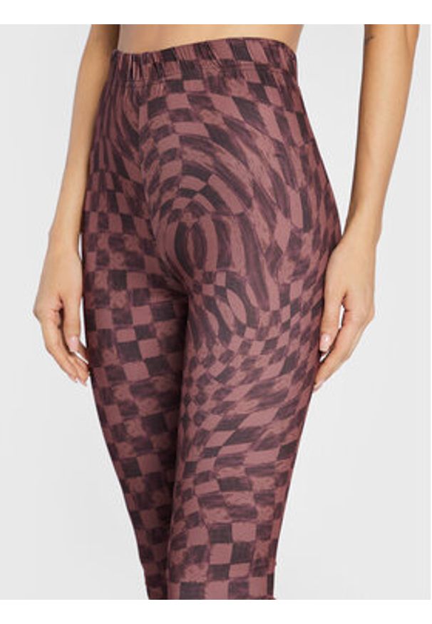 Karen by Simonsen Legginsy Erol 10104053 Brązowy Slim Fit. Kolor: brązowy. Materiał: syntetyk