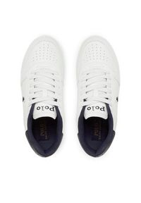 Polo Ralph Lauren Sneakersy RF103793 S Biały. Kolor: biały. Materiał: skóra #3