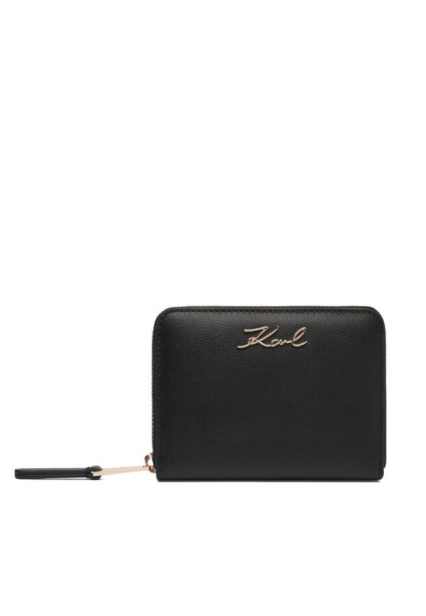 Karl Lagerfeld - Portfel KARL LAGERFELD. Kolor: czarny