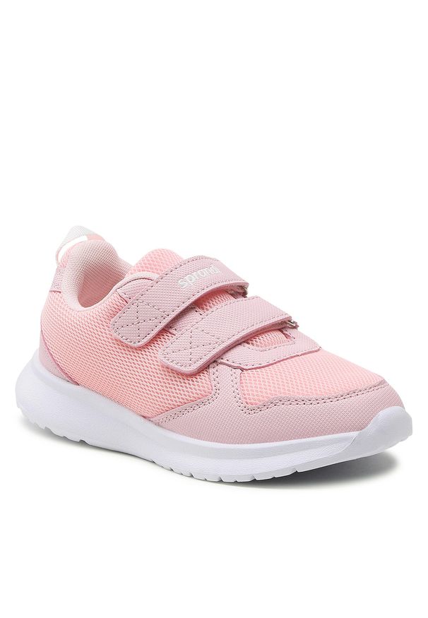 Sneakersy Sprandi CP78-22112(IV)DZ Lavender Rose. Kolor: różowy. Materiał: materiał