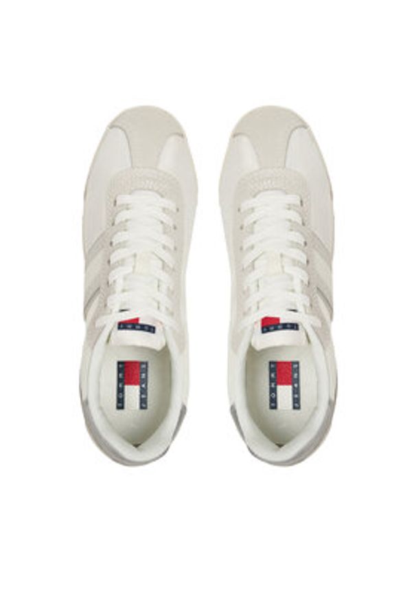 Tommy Jeans Sneakersy EN0EN02706 Écru. Materiał: materiał