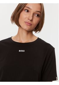 BOSS - Boss Koszulka piżamowa 50500326 Czarny Regular Fit. Kolor: czarny. Materiał: bawełna