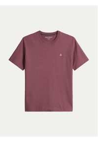 Marc O'Polo T-Shirt 522 2012 51054 Fioletowy Regular Fit. Typ kołnierza: polo. Kolor: fioletowy. Materiał: bawełna #3