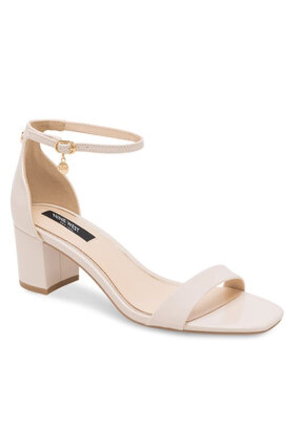 Nine West Sandały WFA2625-1 Beżowy. Kolor: beżowy. Materiał: syntetyk