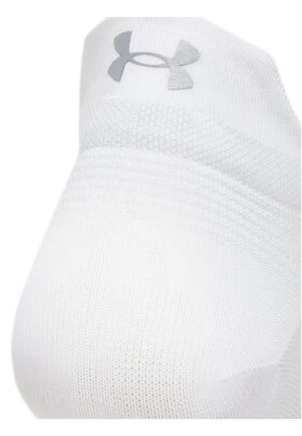 Under Armour Skarpety krótkie UA ArmourDry® Run 1386237 Biały. Kolor: biały. Materiał: materiał, poliester. Sport: bieganie