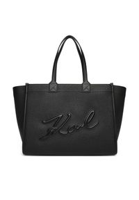 Karl Lagerfeld - Torebka KARL LAGERFELD. Kolor: czarny
