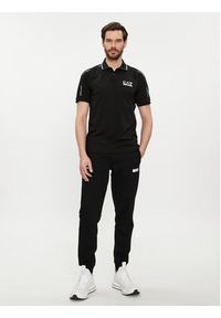 EA7 Emporio Armani Polo 3DPF20 PJ03Z 1200 Czarny Regular Fit. Typ kołnierza: polo. Kolor: czarny. Materiał: bawełna #2