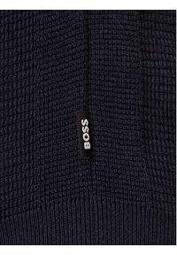 BOSS Polo H-Iannotti 50543148 Granatowy Regular Fit. Typ kołnierza: polo. Kolor: niebieski. Materiał: bawełna #4