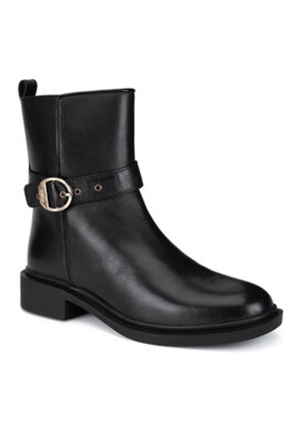 MEXX Botki MX/003C-RST Czarny. Kolor: czarny. Materiał: skóra