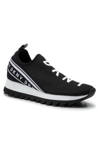Sneakersy DKNY Abbi K1966559 Black. Kolor: czarny. Materiał: materiał #1