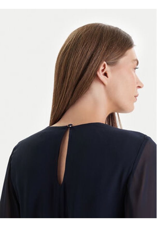 Marciano Guess Sukienka wieczorowa 6RGK19 7429A Granatowy Regular Fit. Kolor: niebieski. Materiał: syntetyk. Styl: wizytowy