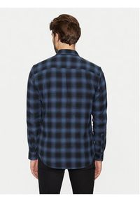 Blend Koszula 20717421 Granatowy Slim Fit. Kolor: niebieski. Materiał: bawełna #4