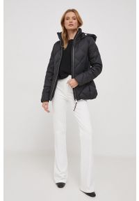 Sisley sweter wełniany damski kolor czarny lekki. Kolor: czarny. Materiał: wełna. Wzór: gładki. Styl: klasyczny #2
