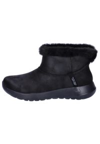 skechers - Buty sportowe Sneakersy damskie, Slip-Ins: On-The-Go - Cozy Dream. Okazja: na co dzień. Kolor: czarny. Sport: turystyka piesza