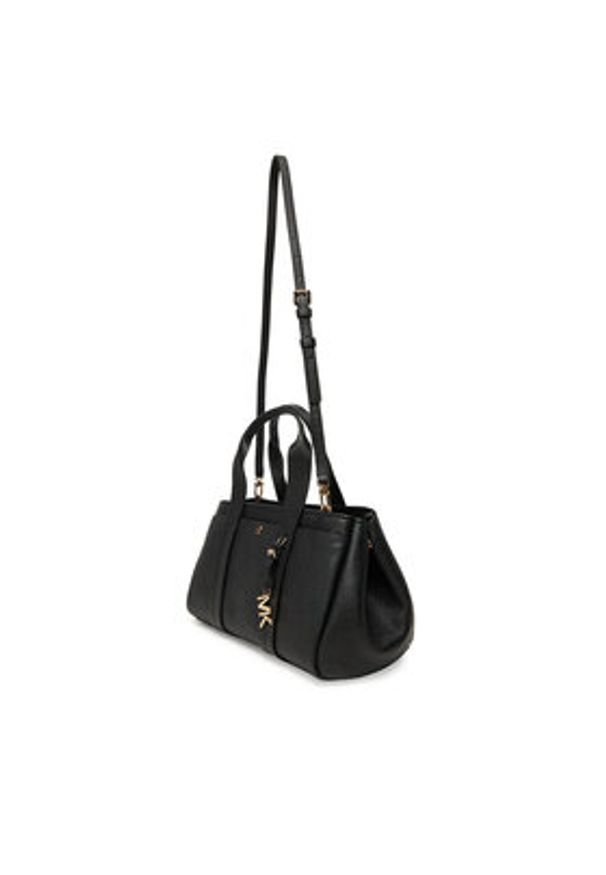 MICHAEL Michael Kors Torebka Romee 30T5G1ZS1L Czarny. Kolor: czarny. Materiał: skórzane
