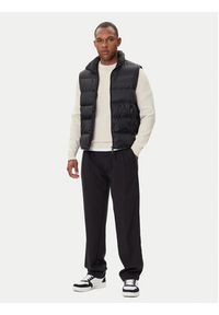 Armani Exchange Kamizelka XM001581 AF16628 UC001 Czarny Regular Fit. Kolor: czarny. Materiał: syntetyk #6