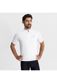 ROGELLI - Koszulka rowerowa męska Rogelli Core z krótkim rękawem. Kolor: biały. Długość rękawa: krótki rękaw. Długość: krótkie. Sport: kolarstwo #1