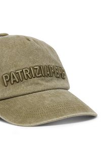 Patrizia Pepe Czapka z daszkiem 8F0108/A708-G625 Khaki. Kolor: brązowy. Materiał: bawełna #3